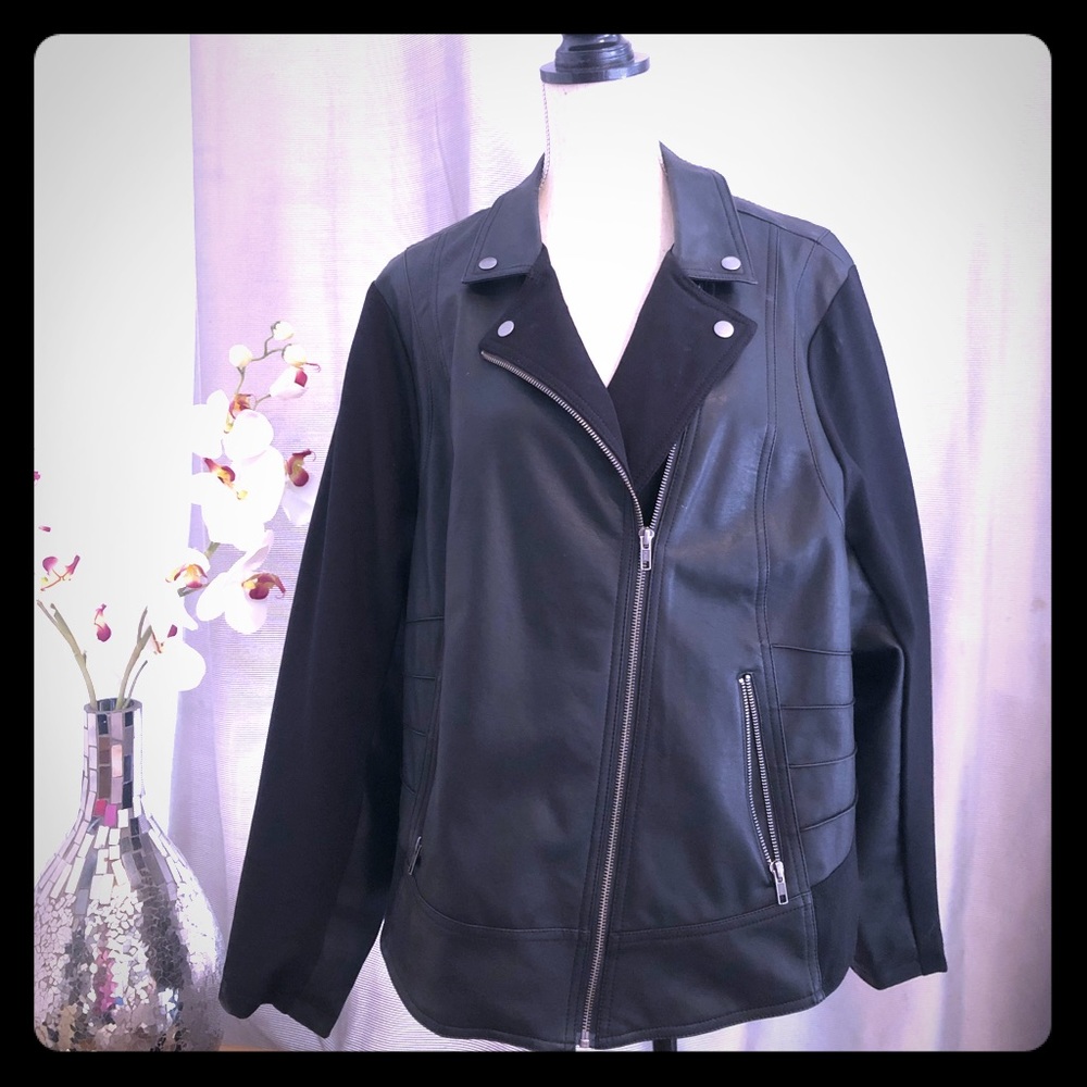 Torrid faux leather jacket